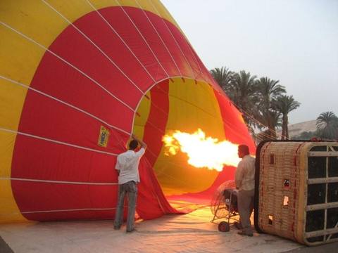 Egypt - Hot Air Ballooning at Luxor